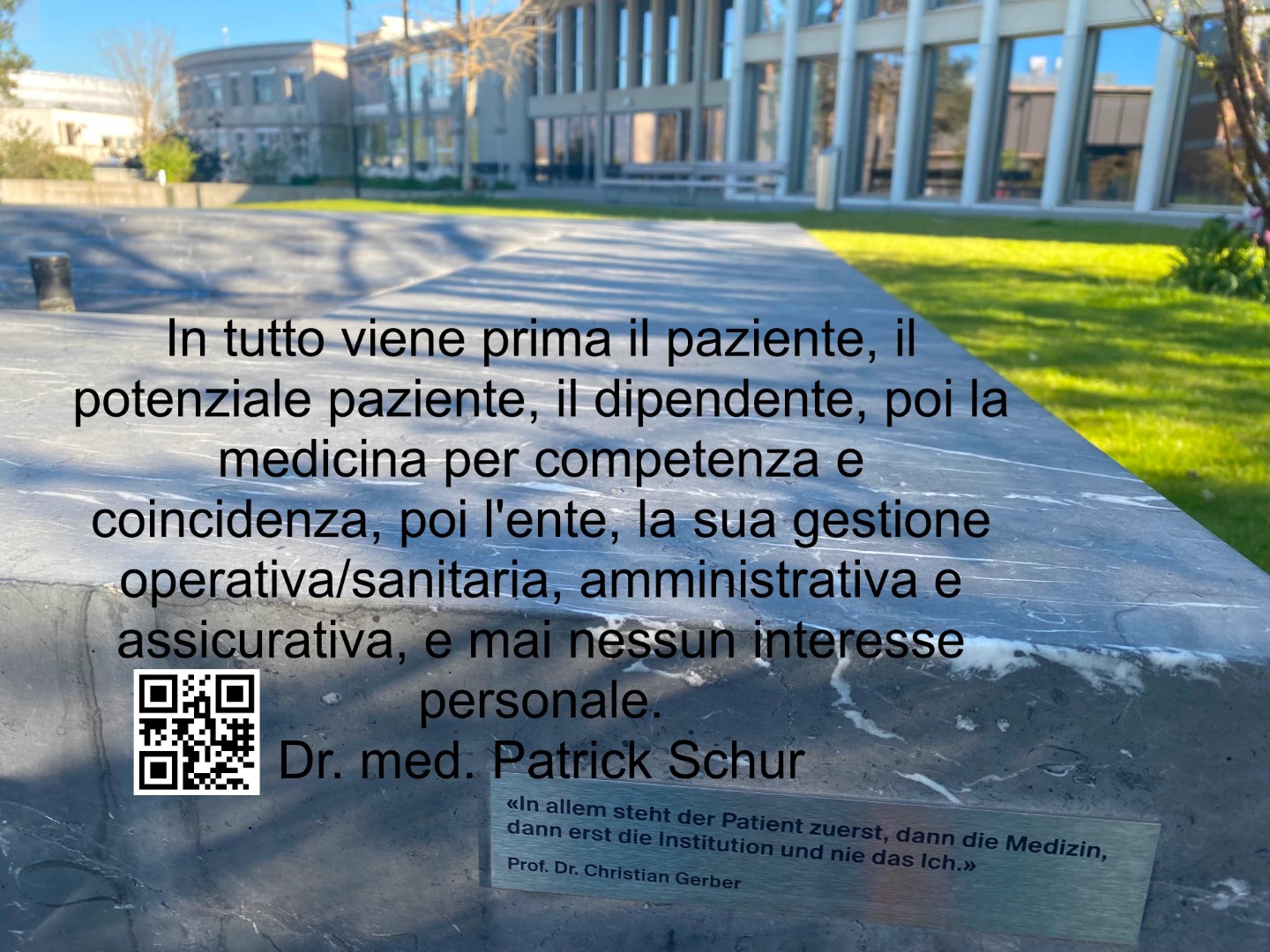 Ideologia etica (digitale) della catena di fornitura nel settore sanitario - a cura del Dr. med. Patrick Schur.ch